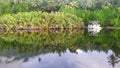 Little Tolire Lake in Ternate, North Moluccas