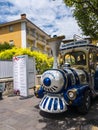 Lake Garda is a popular European tourist destination. It is in Lombardy and is the largest in Italy Royalty Free Stock Photo