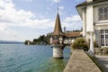 Little tower in the lake Thun