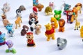 ÃÂ¡ollection of different figures of toys from Kinder Surprises