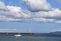 Little Traverse Bay, Petoskey Michigan Royalty Free Stock Photo