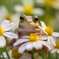 The little tree frog Royalty Free Stock Photo