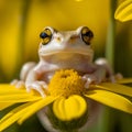 The little tree frog Royalty Free Stock Photo