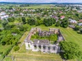 Little Trianon aerial view Royalty Free Stock Photo