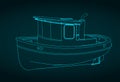 Little tug boat Royalty Free Stock Photo