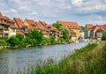 Little Venice in Bamberg Royalty Free Stock Photo