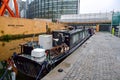 Little Venice canal in London at autumn Royalty Free Stock Photo