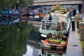 Little Venice canal in London at autumn Royalty Free Stock Photo