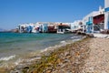 Little Venice, Mykonos, Greece Royalty Free Stock Photo