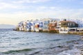 Little Venice, Mykonos, Greece Royalty Free Stock Photo