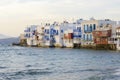 Little Venice, Mykonos, Greece Royalty Free Stock Photo