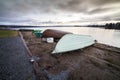 Little Venice shore, Tampere, Finland Royalty Free Stock Photo