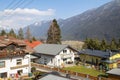 Little village in the Alps Royalty Free Stock Photo