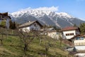 Little village in the Alps Royalty Free Stock Photo