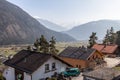 Little village in the Alps Royalty Free Stock Photo