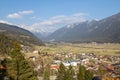 Little village in the Alps Royalty Free Stock Photo