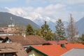 Little village in the Alps Royalty Free Stock Photo