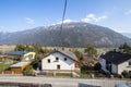 Little village in the Alps Royalty Free Stock Photo