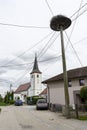 Little village catholic church with long history