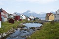 Little village in Faroe Islands