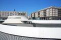 The Little Volcano designed by Brazilian architect Oscar Niemeyer and opened in 1982, Le Havre, Normandy, France.