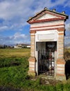 A little votive aedicule, in the Tuscan coutryside of Capannori