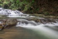A little waterfall in thailand . Royalty Free Stock Photo