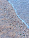 Little waves on the beach