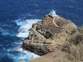 Little White Church on Greek Island Sifnos Royalty Free Stock Photo