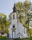 Little White Church Royalty Free Stock Photo