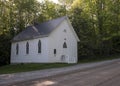 Little white church Royalty Free Stock Photo