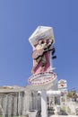 Little White Wedding Chapel in Las Vegas, USA. Michael Jordan and Joan Collins married in that chapel Royalty Free Stock Photo