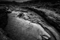 Little Wild Horse Canyon Black and White Royalty Free Stock Photo