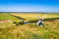 Little windmill on the island Texel