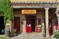 Little Wine Shop Lagrasse Royalty Free Stock Photo