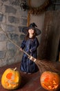 Little witch Royalty Free Stock Photo