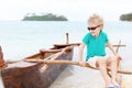 Littlee boy at vacation Royalty Free Stock Photo