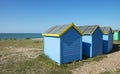 Littlehampton Beach Huts Royalty Free Stock Photo