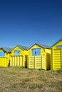 Littlehampton Beach Huts Royalty Free Stock Photo