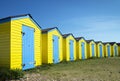 Littlehampton Beach Huts Royalty Free Stock Photo