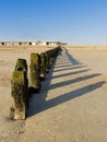 Littlehampton beach in winter Royalty Free Stock Photo