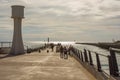 Littlehampton Pier in Sussex, England Royalty Free Stock Photo