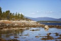 Littoral of the White Sea Royalty Free Stock Photo