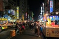 Liuhe night street market Kaohsiung Taiwan