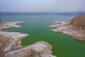 Liujiaxia reservoir winter Royalty Free Stock Photo