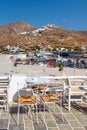 Livadi village. Serifos Island. Greece Royalty Free Stock Photo