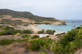 Livadia Beach, a sandy beach of Antiparos. Cyclades, Greece