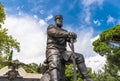 Livadia, Crimea - July 10. 2019. Monument to Tsar Alexander III, Sculptor - Andrey Kovalchuk