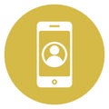 Live call Isolated Vector Icon which can easily modify