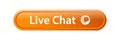 Live chat icon web button Royalty Free Stock Photo